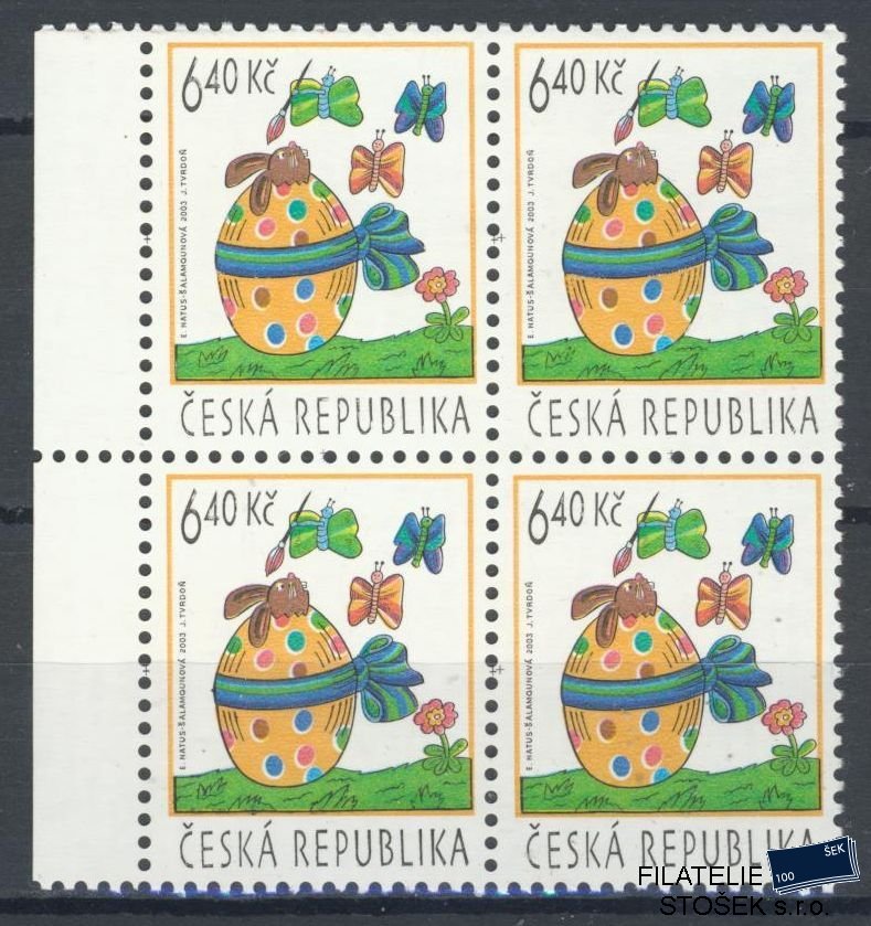 Česká republika známky 351 4 Blok
