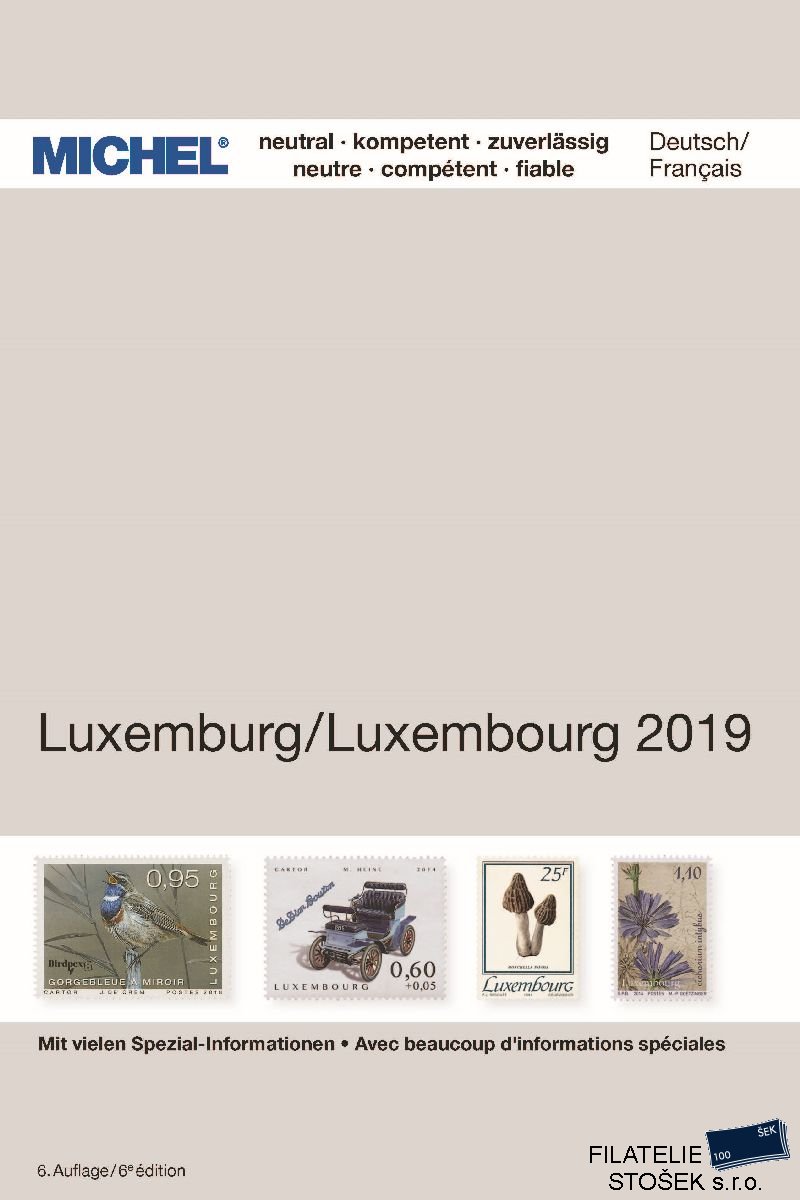 Katalog Michel - Luxembourg 2019