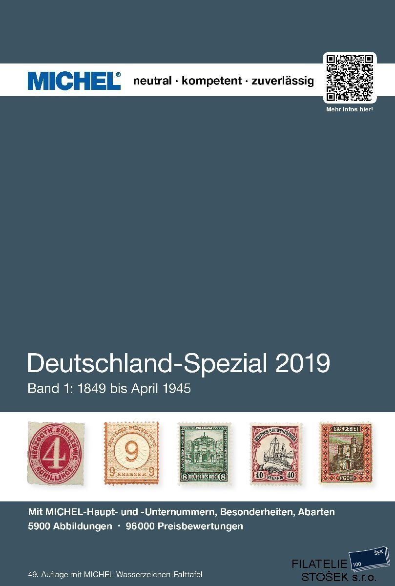 Katalog Michel - Deutschland Spezial 2019 - 1 Díl