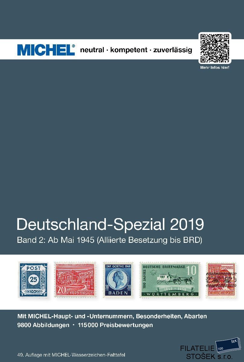 Katalog Michel - Deutschland Spezial 2019 - 2 Díl