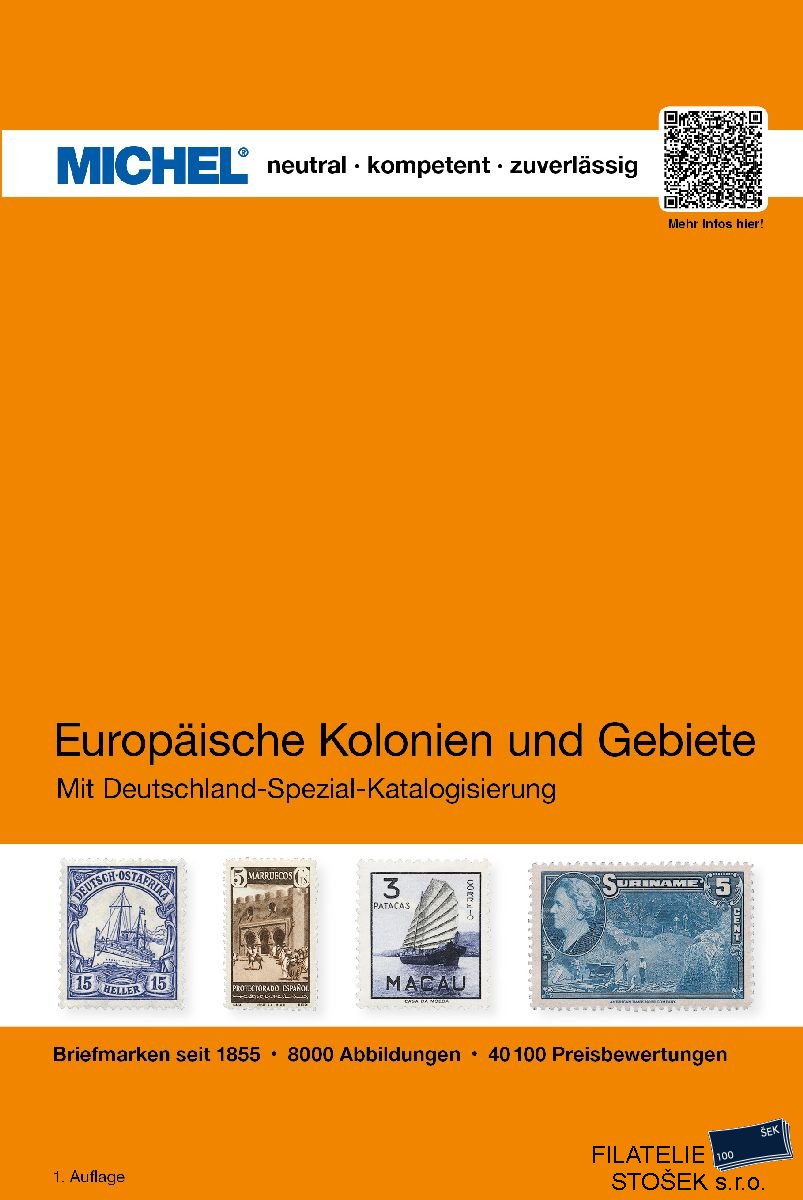 Katalog Michel - Kolonie Evropa - 2019