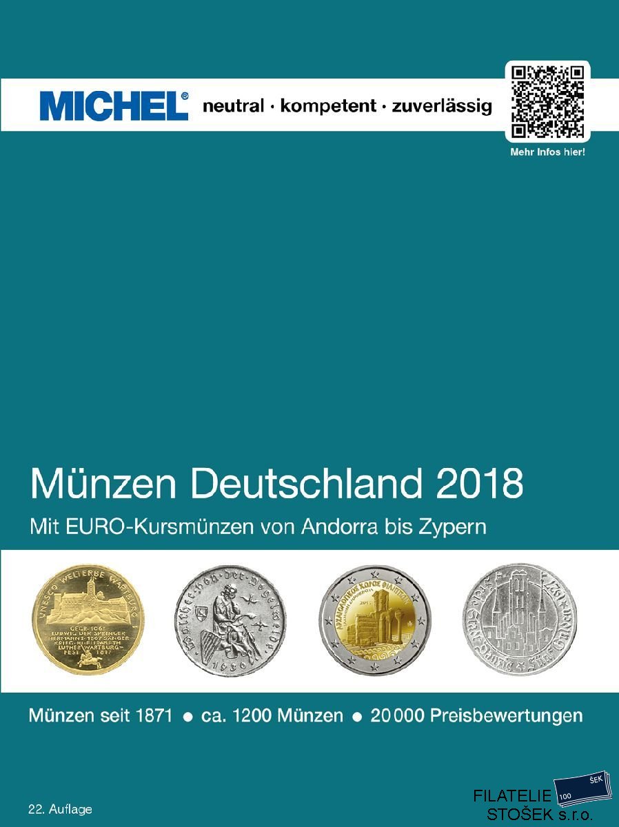 Katalog Michel - Münzen Deutschland 2018