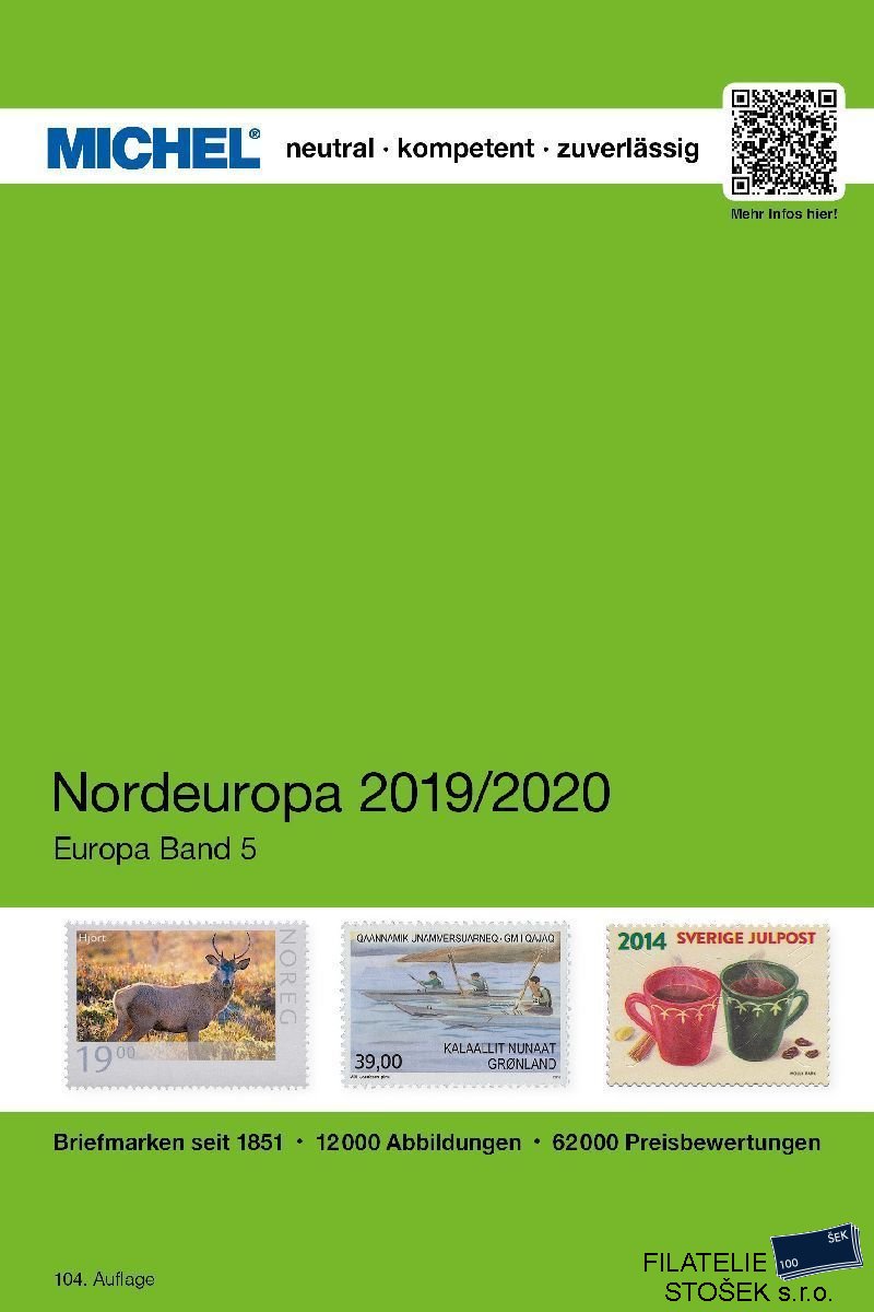 Katalog Michel - Nordeuropa 2019/20 - Díl 5