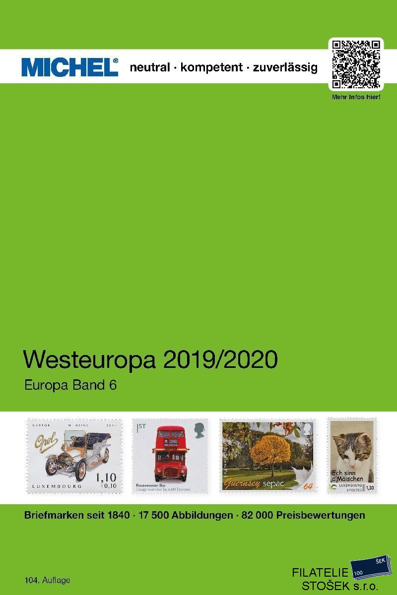 Katalog Michel - Westeuropa 2019/208 - Díl 6