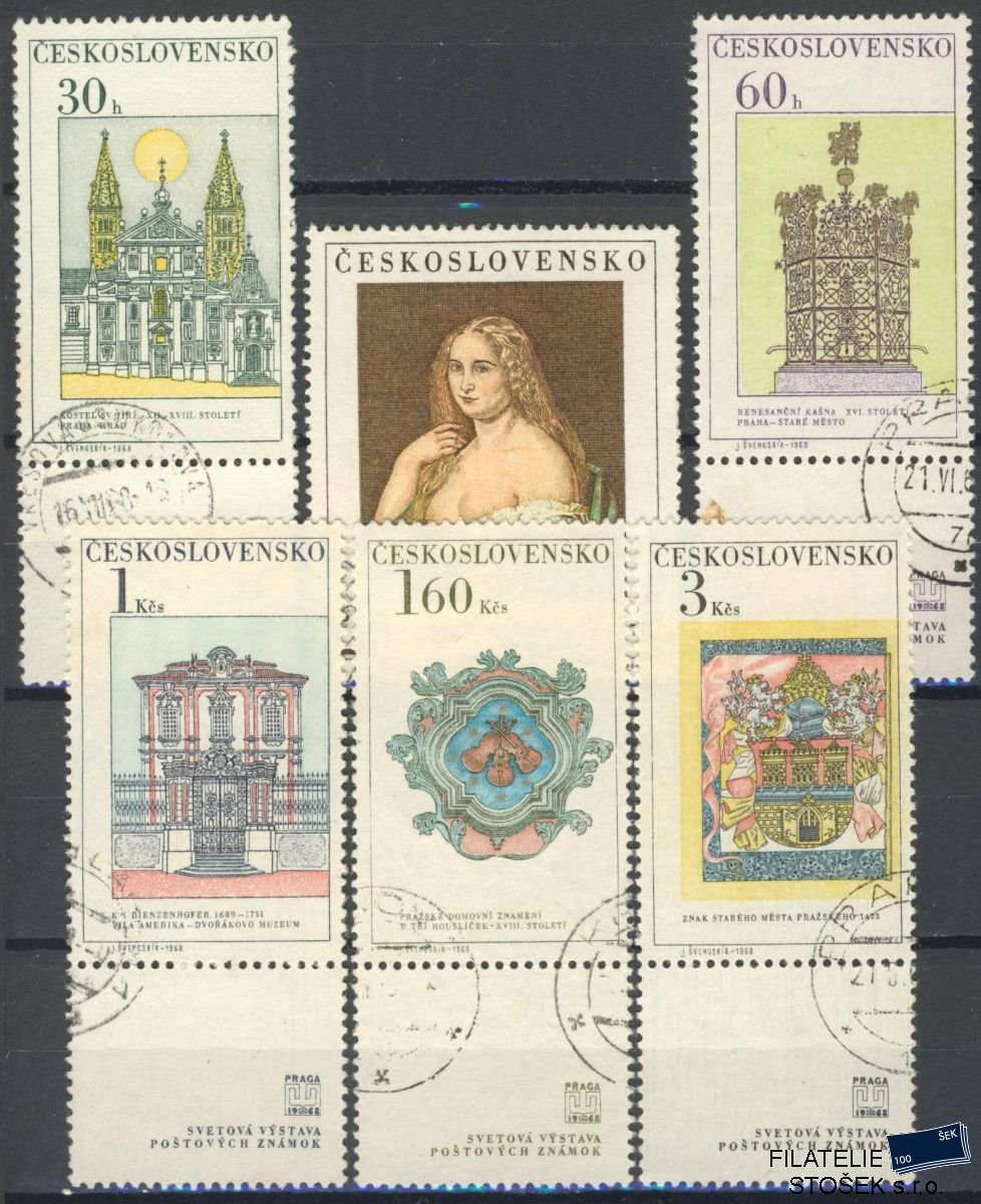 ČSSR známky 1688-93