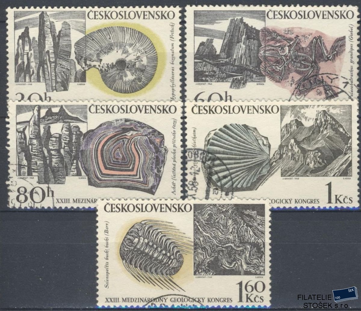 ČSSR známky 1699-1703