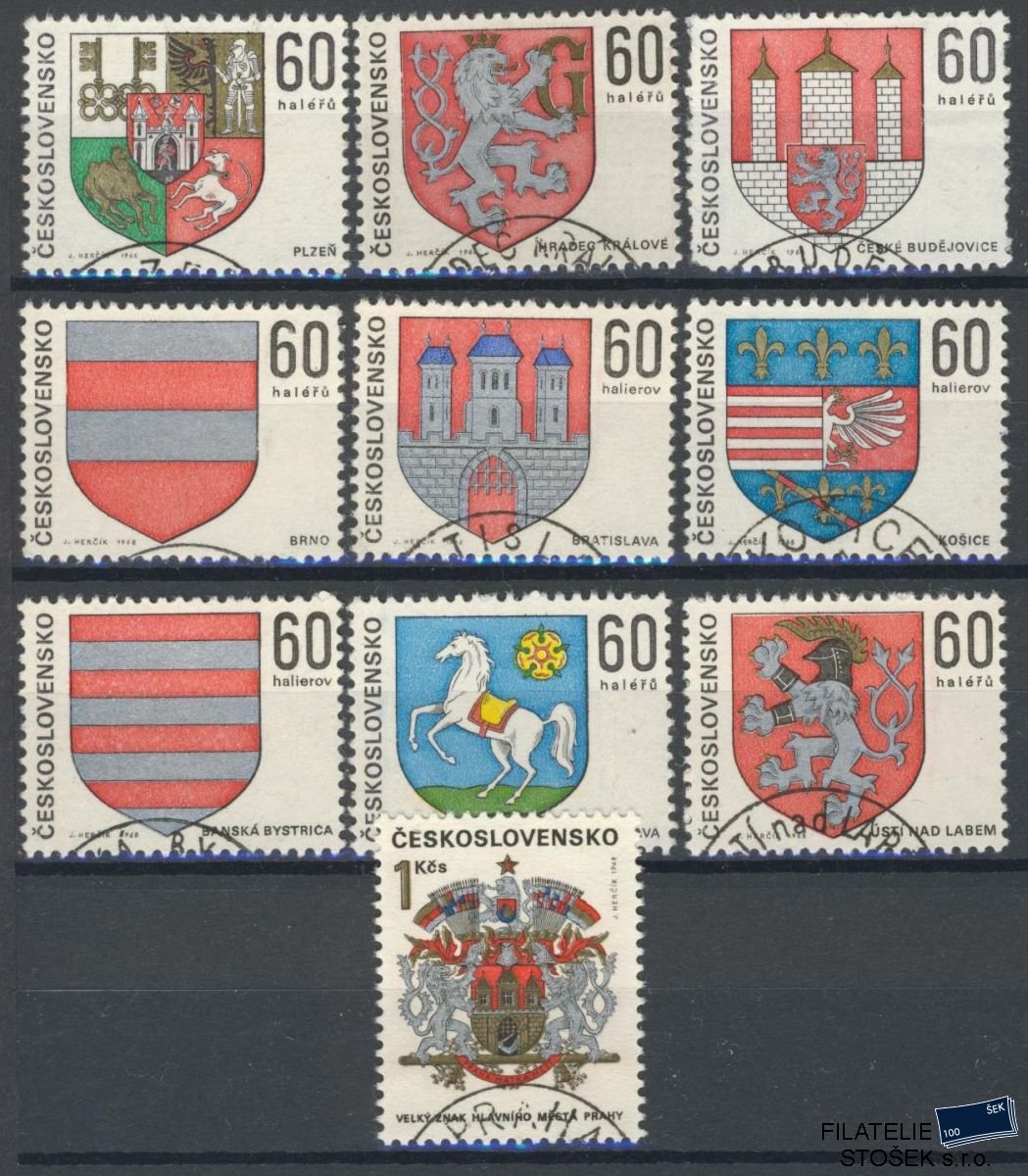ČSSR známky 1709-18