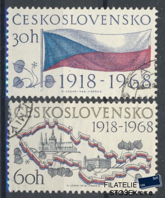 ČSSR známky 1719-20
