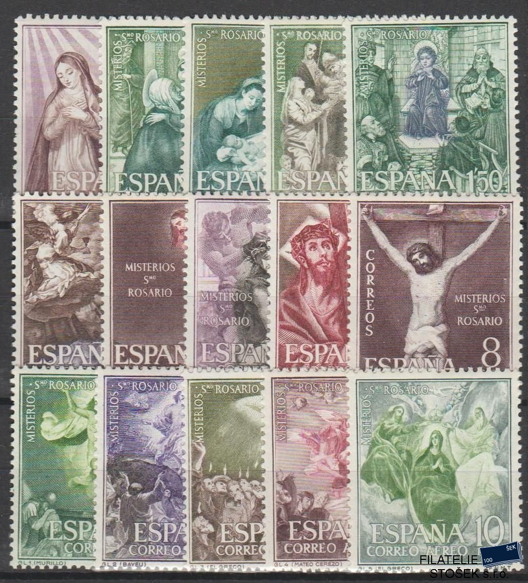 Španělsko známky Mi 1355-69