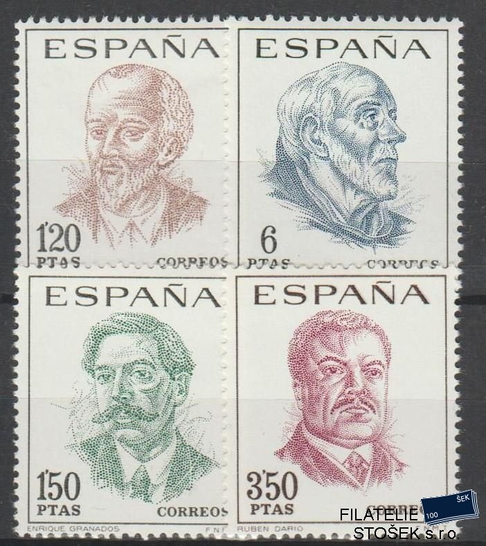 Španělsko známky Mi 1724-27