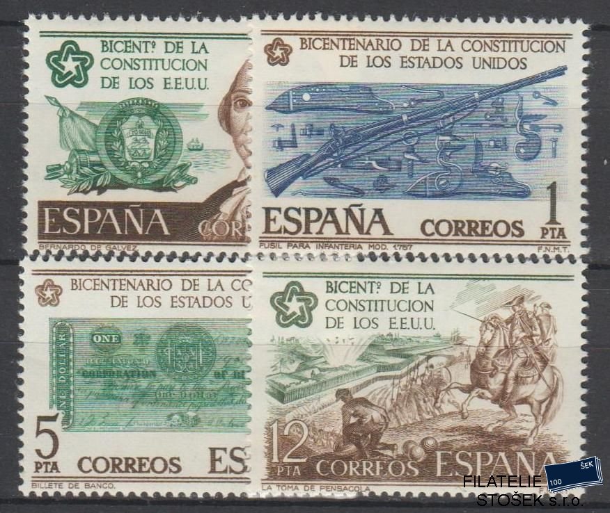 Španělsko známky Mi 2215-18