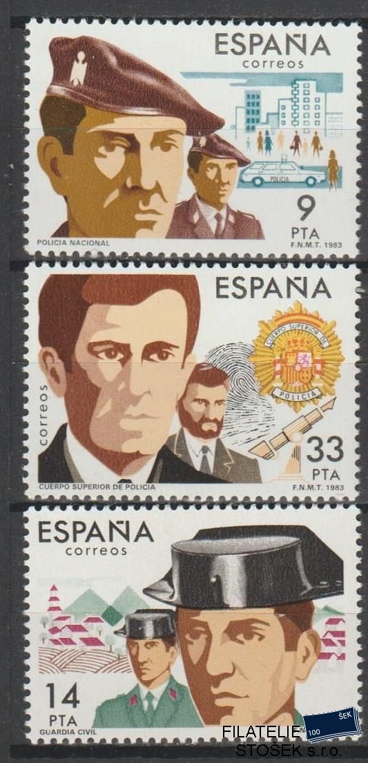 Španělsko známky Mi 2574-76