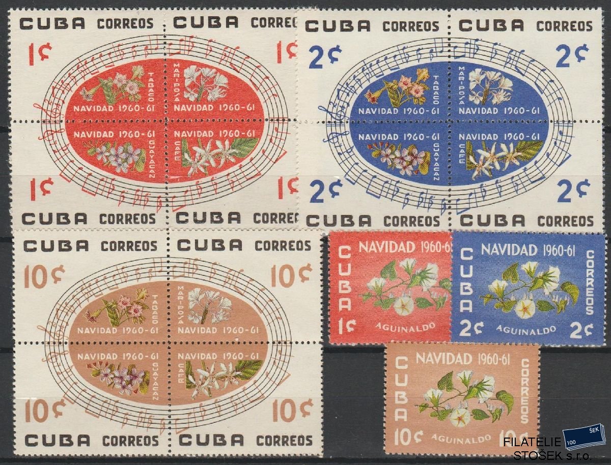 Kuba známky Mi 681-95