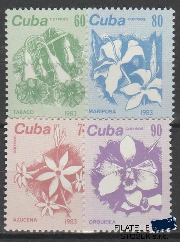 Kuba známky Mi 2810-13