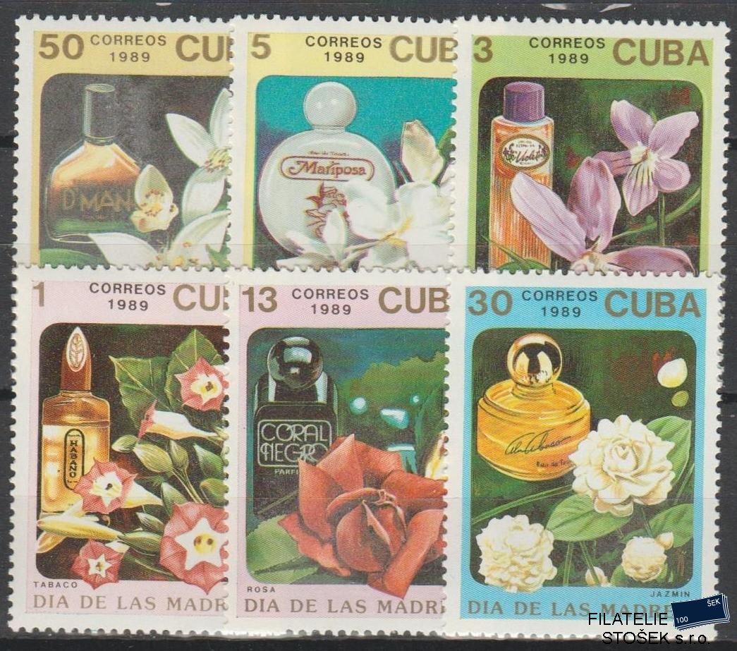 Kuba známky Mi 3290-95