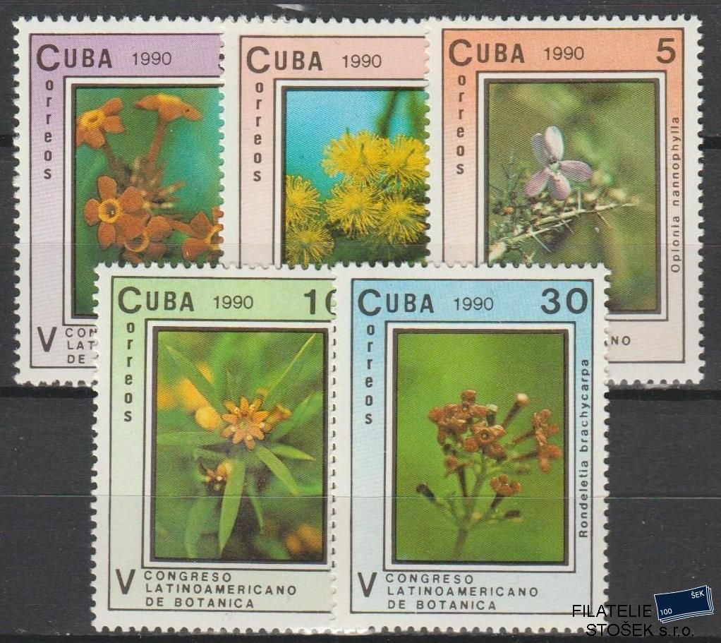 Kuba známky Mi 3393-97