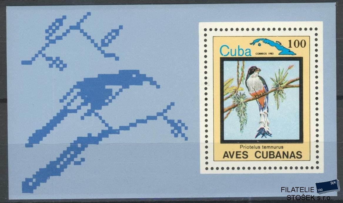 Kuba známky Mi Blok 80