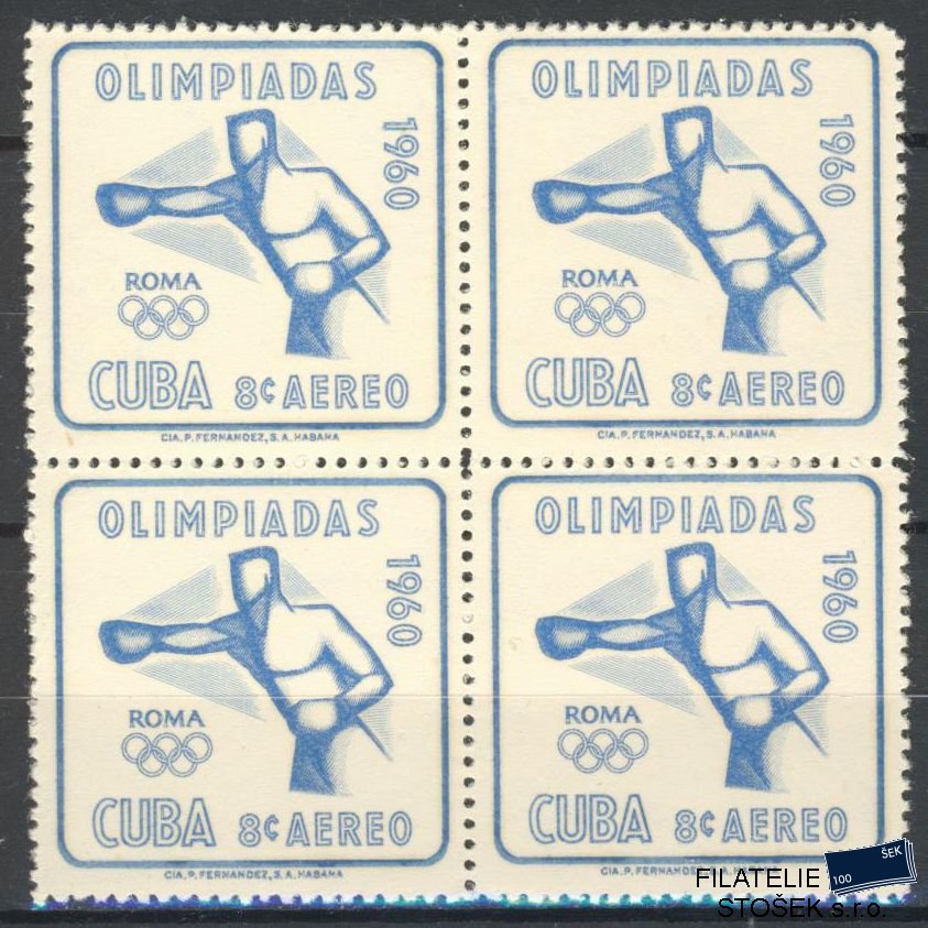 Kuba známky Mi 671 4 Blok