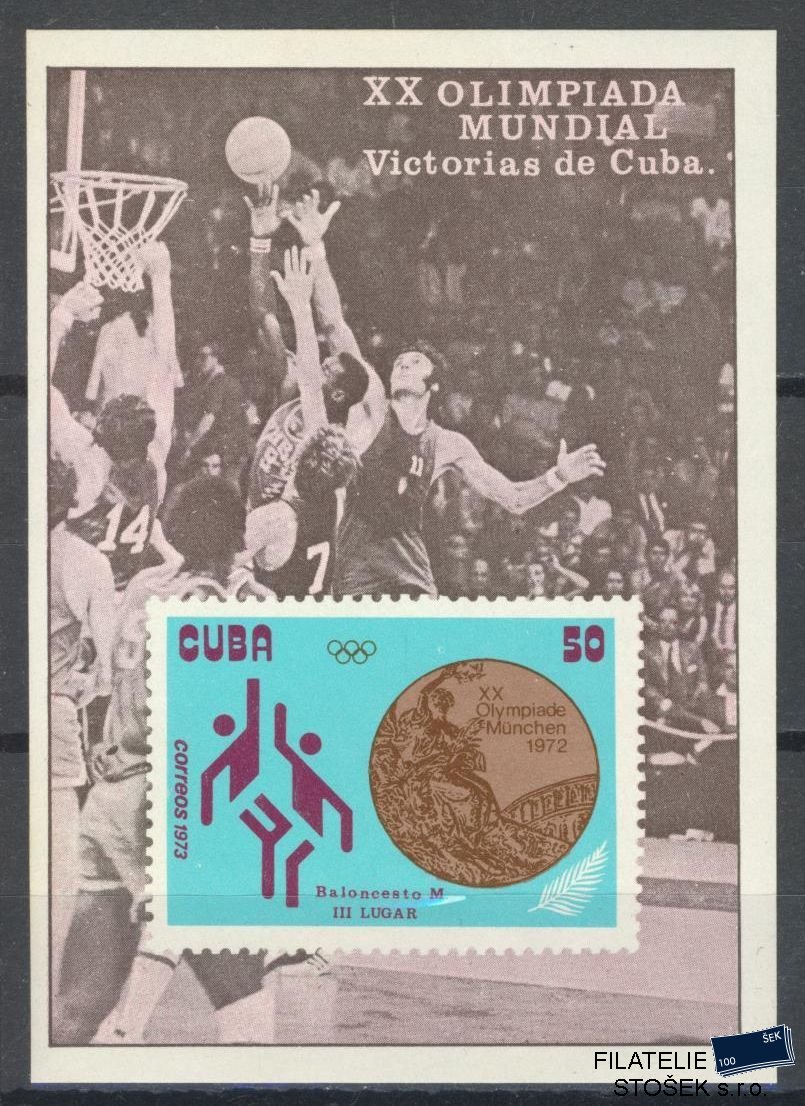 Kuba známky Mi Blok 38