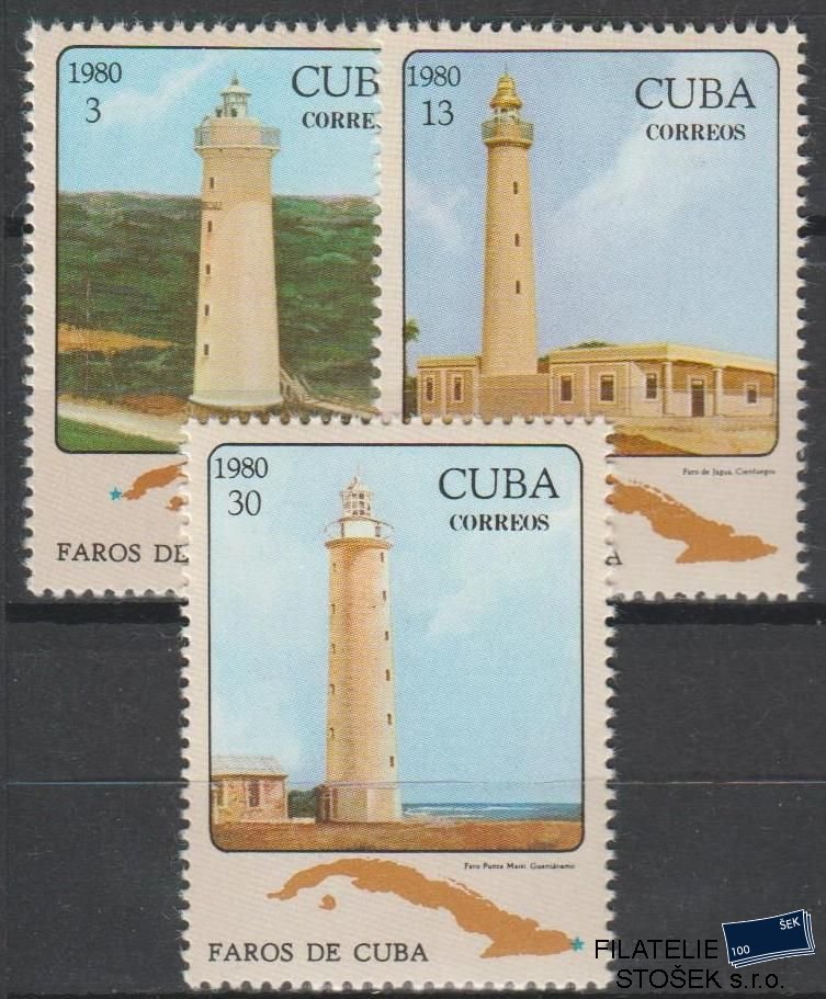 Kuba známky Mi 2512-14
