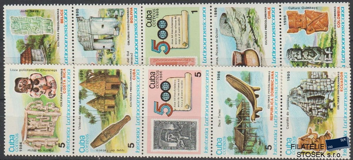 Kuba známky Mi 3042-61
