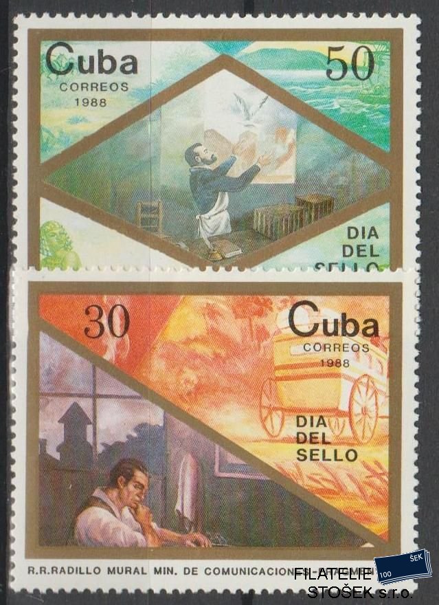 Kuba známky Mi 3181-82