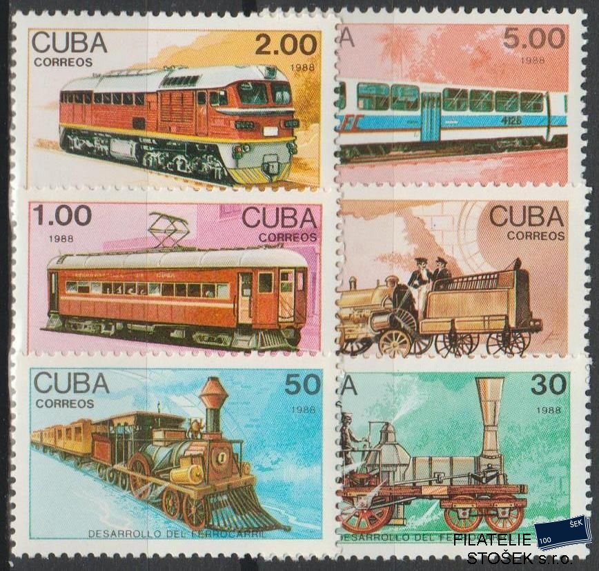 Kuba známky Mi 3221-26