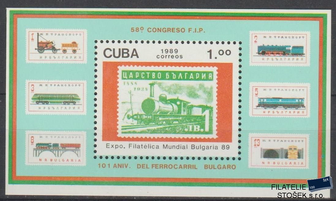 Kuba známky Mi Blok 115