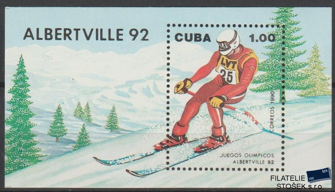 Kuba známky Mi Blok 119