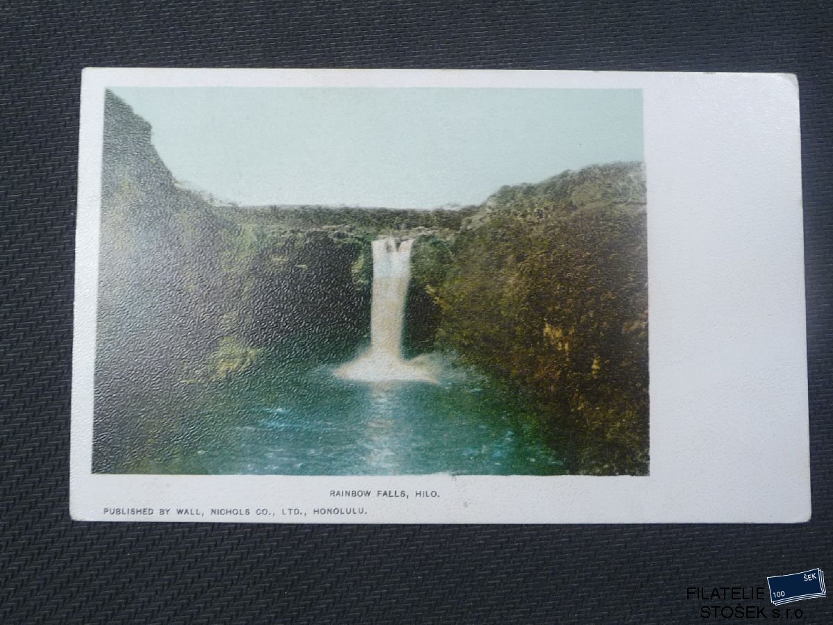 Zámoří pohlednice - Rainbow Falls
