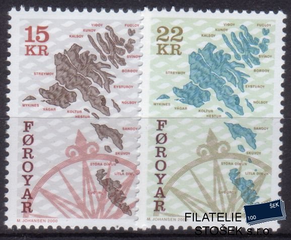 Faer.ostrovy známky Mi 379-80