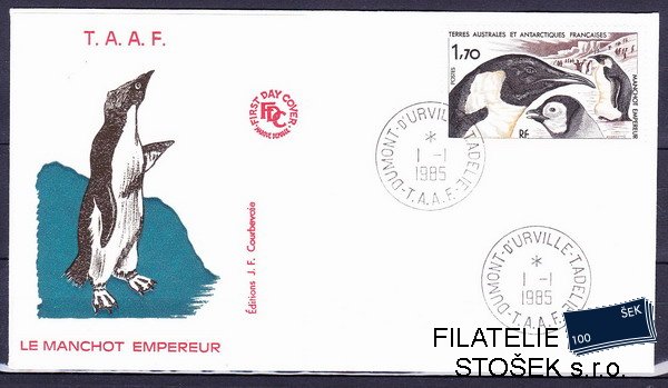 Antarktida francouzská známky Mi 0196 razítko Terre Adélie