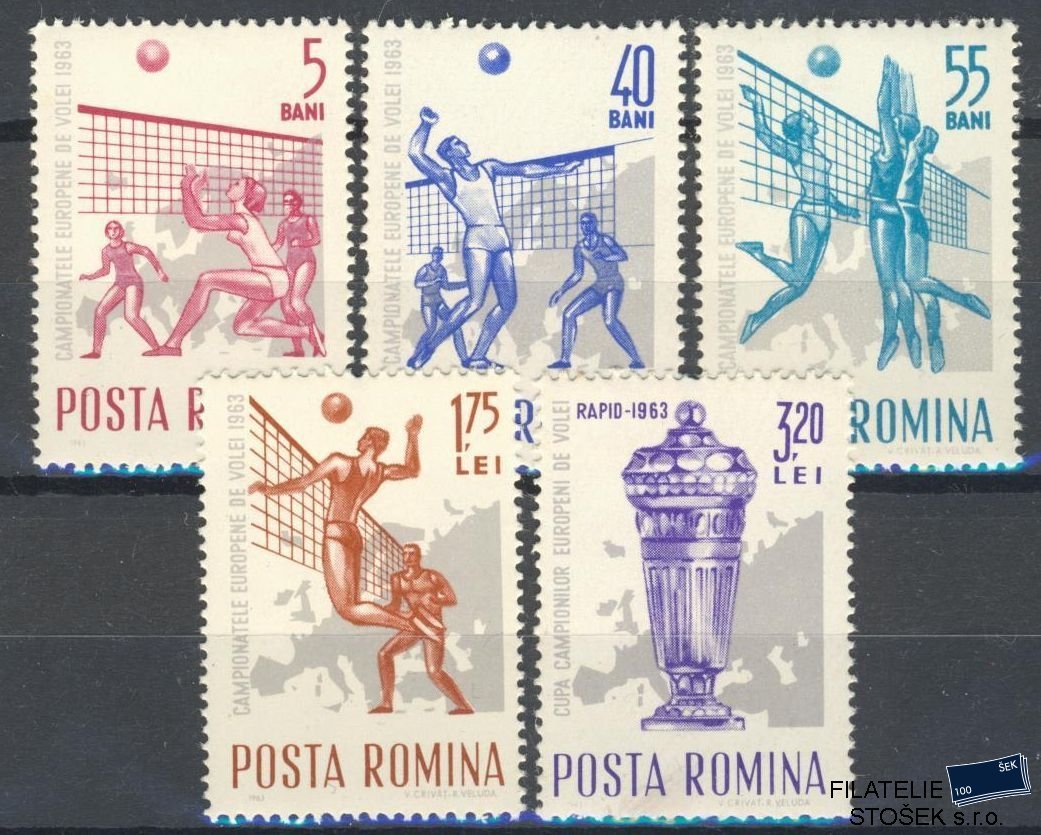 Rumunsko známky MI 2184-88