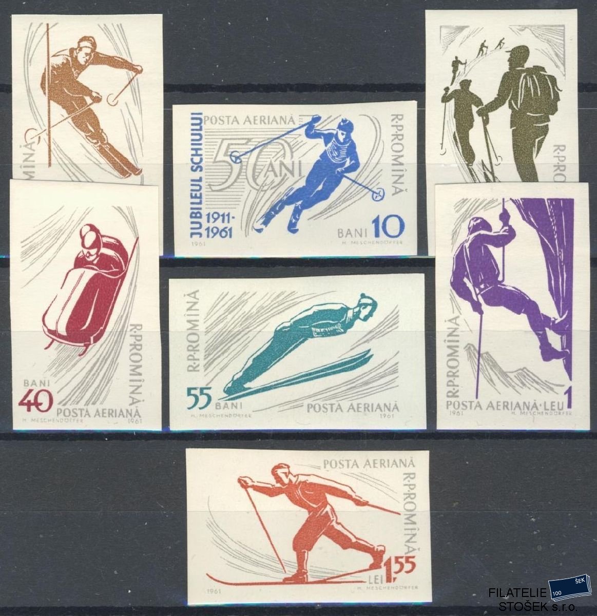 Rumunsko známky Mi 1965-71