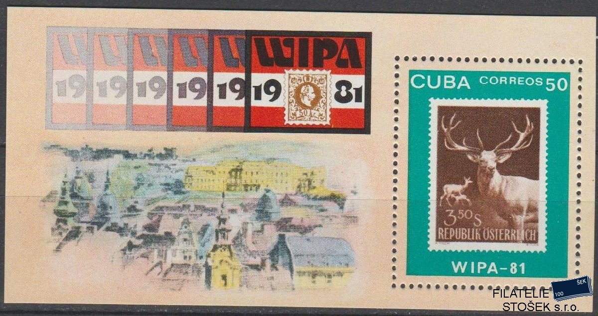 Kuba známky Mi Blok 67