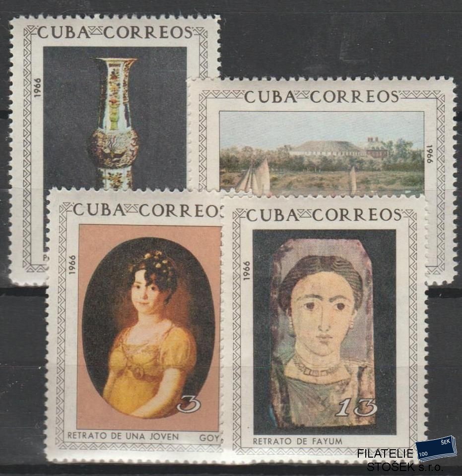 Kuba známky Mi 1149-52