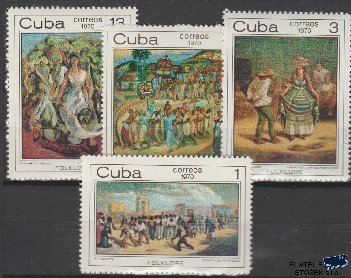 Kuba známky Mi 1636-39
