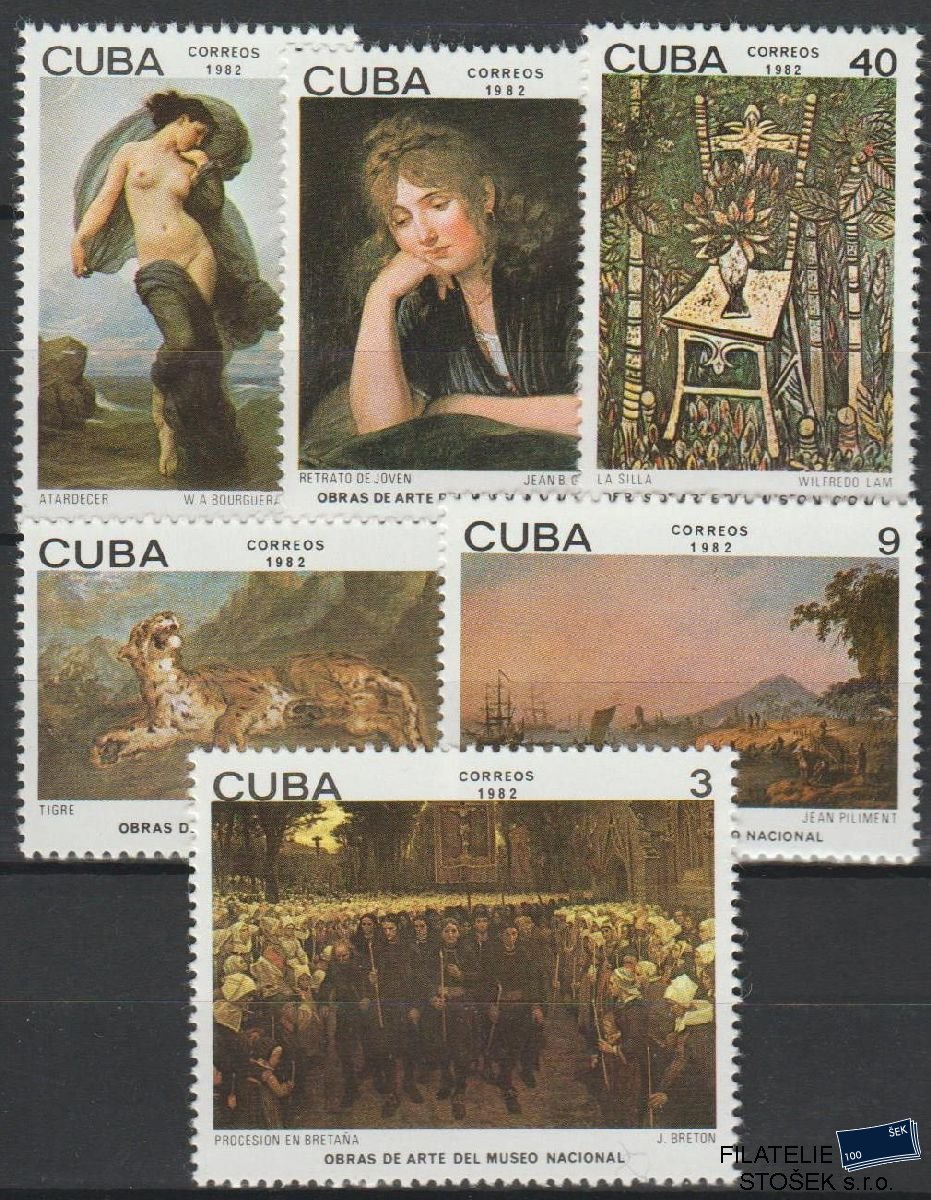 Kuba známky Mi 2659-64