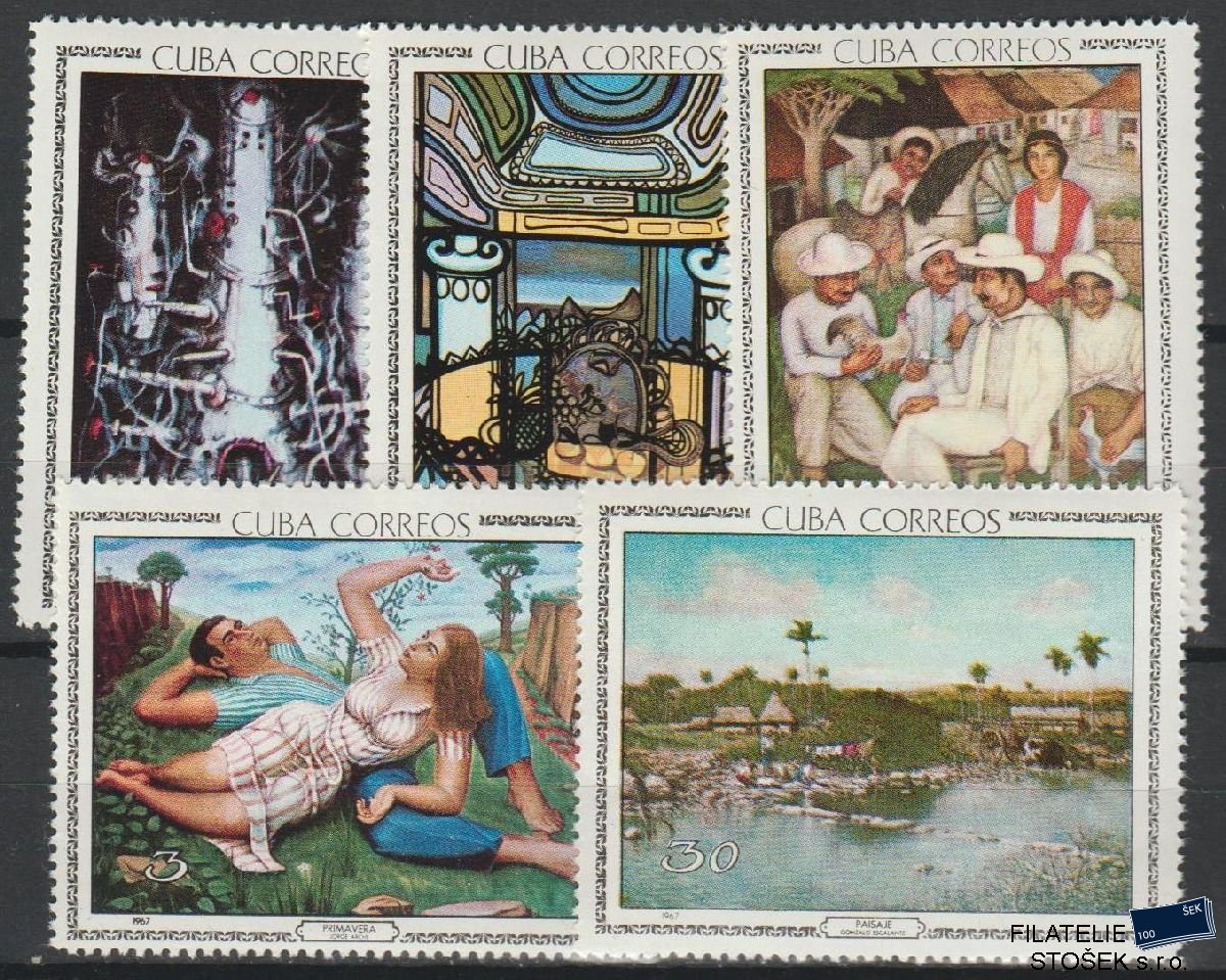 Kuba známky Mi 1272-76