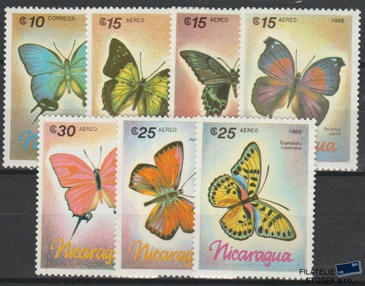 Nicaragua známky Mi 2717-23
