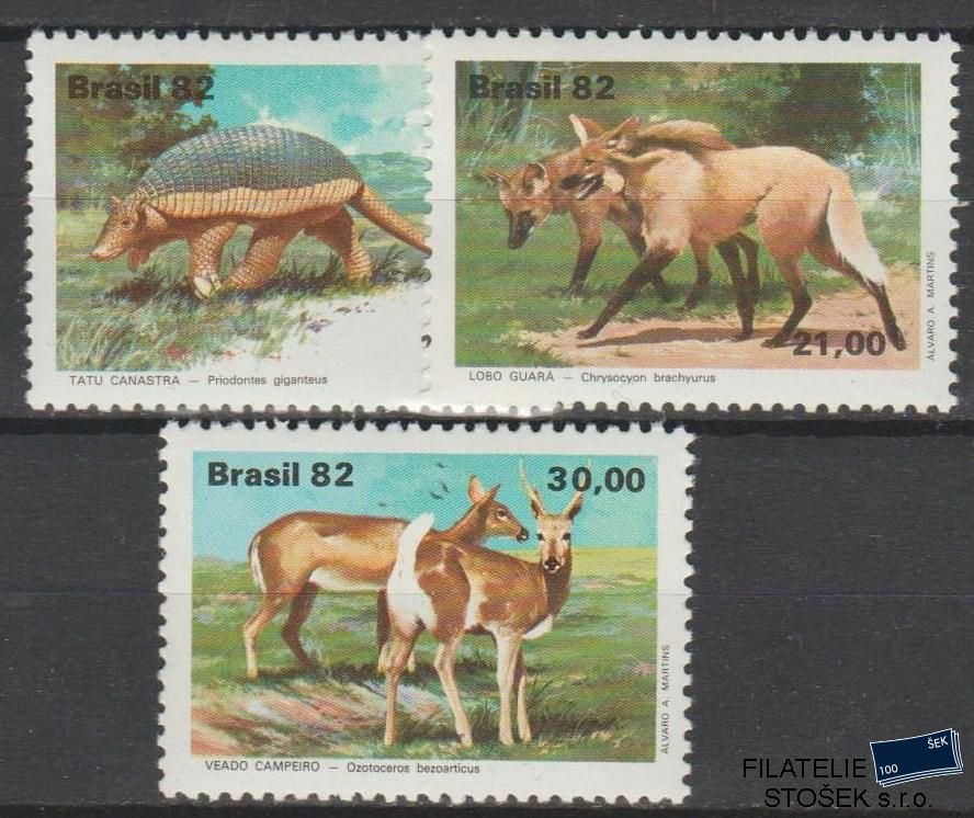 Brazílie známky Mi 1901-3