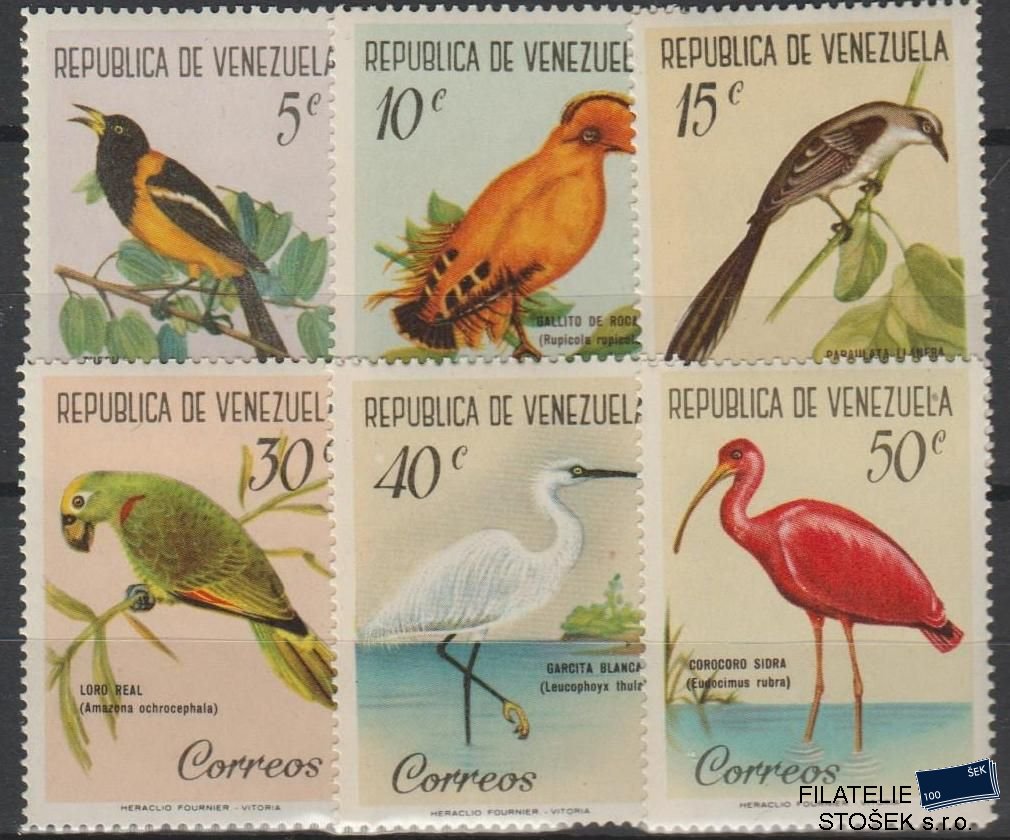 Venezuela známky Mi 1416-21