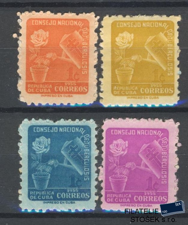 Kuba známky Mi Z26-29