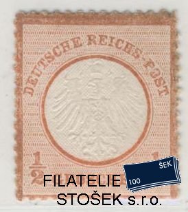 Deutsches Reich známky Mi 3 - Nový lep