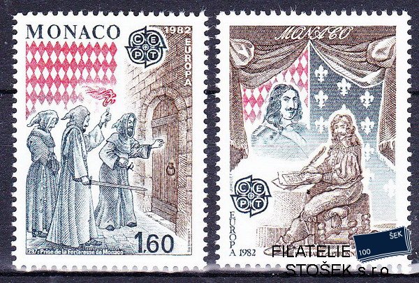 Monako známky Mi 1526-7