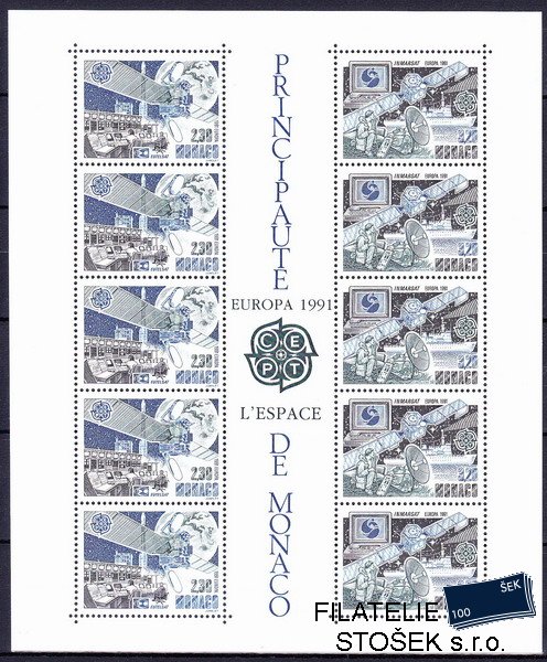 Monako známky Mi 2009-10 (Bl.50)