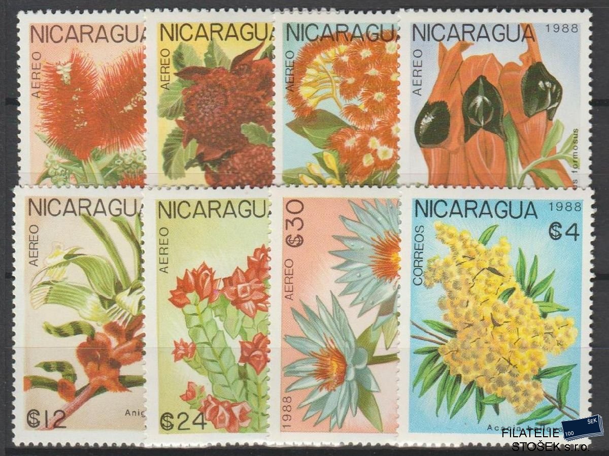 Nicaragua známky Mi 1777-81