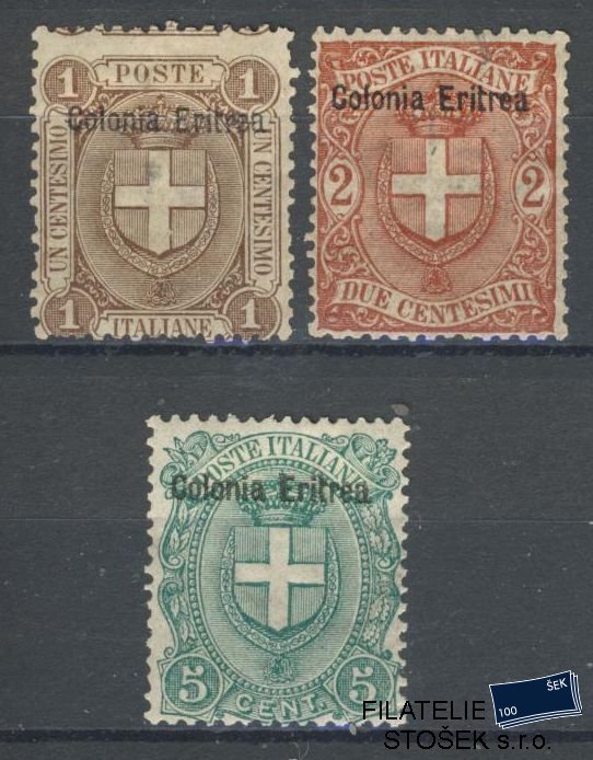 Eritrea známky Mi 12-14