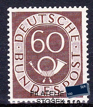 Bundes známky Mi 0135