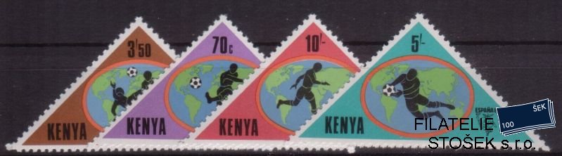 Kenya Mi 0222-5+Bl.18